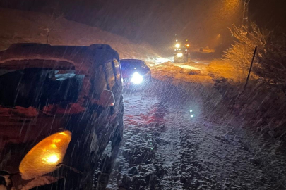 Malatya’da kar yağışı ulaşımı olumsuz etkiledi