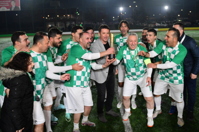 Başkan Aydın sahada, takımlar coşkuda