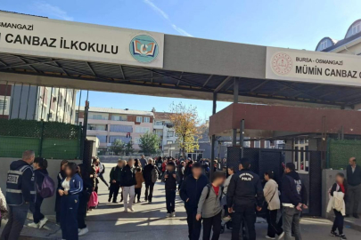 Bursa’da okul çevrelerinde güvenlik denetimi