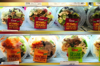 Düşük kalorili 'salata menülerine' ilgi artıyor