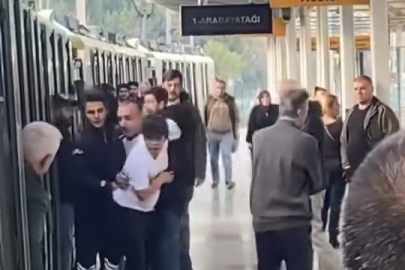 Metroda koltuk tartışması