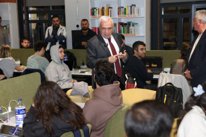 Başkan Özdemir’den üniversitelilere moral ziyareti