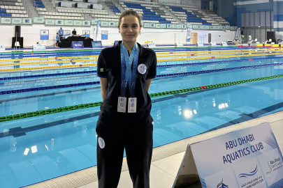 Paletli yüzmede dünya ikinciliği: Zeynep Elbir’den büyük başarı