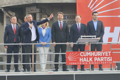 CHP Genel Başkanı Özel, Zonguldak mitinginde konuştu