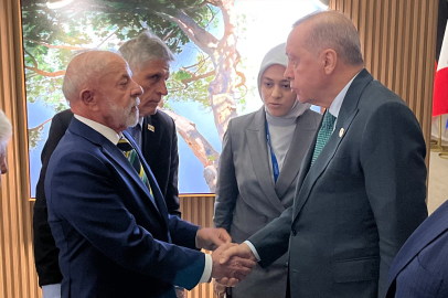 Cumhurbaşkanı Erdoğan, Brezilya Devlet Başkanı Silva ile görüştü