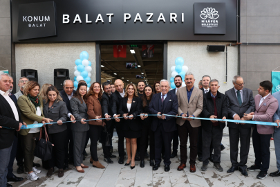 Nilüfer’in modern pazar alanı Balat’ta hizmete açıldı