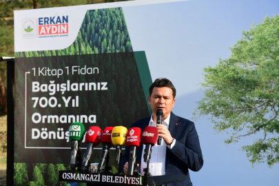 Osmangazi Belediyesi 700 fidan dikimi gerçekleştirdi