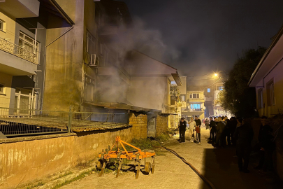 İznik’te ardiye yangını paniğe neden oldu
