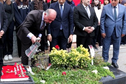 Şehit Öğretmen Aybüke Yalçın kabri başında dualarla anıldı