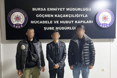 Bursa’da göçmen kaçakçılığına yönelik operasyon