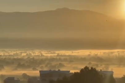 Bursa'da siste kartpostallık görüntüler ortaya çıktı