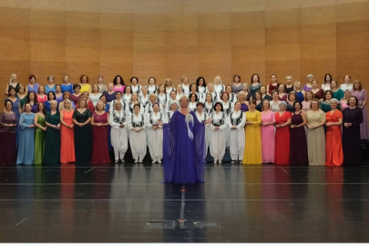 Nilüfer Kadın Korosu’ndan anlamlı mesaj: “Kadına şiddet olmasın”