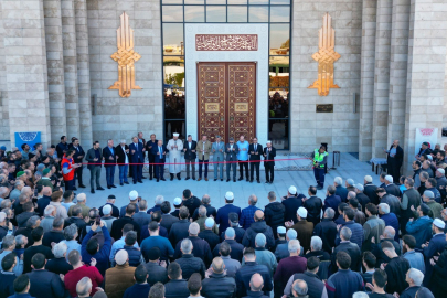 Bursa'da Yeni DOSAB Camii açıldı