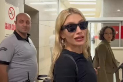 Ünlülere yönelik uyuşturucu soruşturmasında İrem Derici ifade için adliyeye geldi