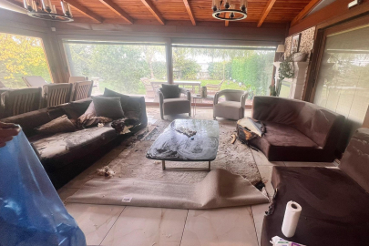 Dekoratif şömine bomba gibi patladı, vücudunun yüzde 30'u yandı: "Alev alev yanıyordum"