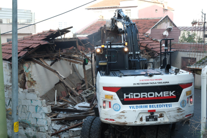 Yıldırım’da metruk  yapılara yer yok