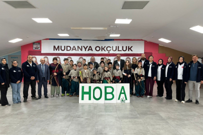 Mudanya'da öğrenciler okçulukla buluştu