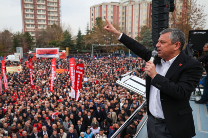 Özgür Özel'den Tandoğan'da iktidar çağrısı: "Emekliden yana bir iktidarı birlikte kurmalıyız!"