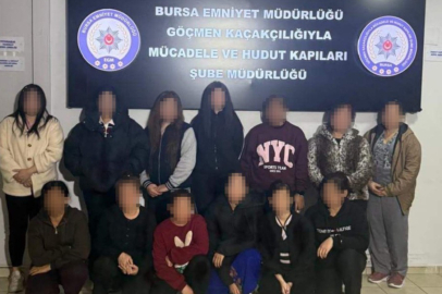 Bursa’da SPA operasyonu: Kaçak çalışan 13 kişi yakalandı