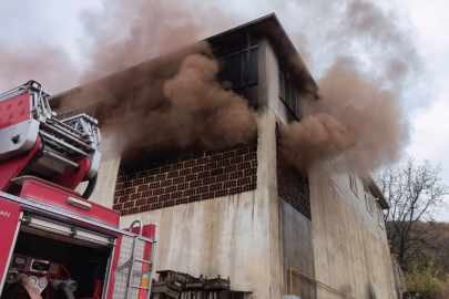 Depo alev alev yandı