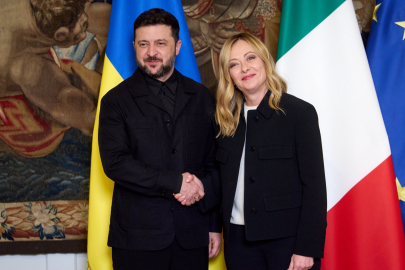 Zelenskiy, İtalya Başbakanı Meloni ile bir araya geldi