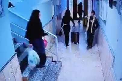 Güllü'nün kızı ve arkadaşı valizlerini hazırlayıp kaçmaya çalışırken yakalandı
