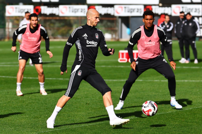 Beşiktaş'ta Trabzonspor maçı hazırlıkları devam etti