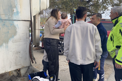 Mudanya'da iki cip çarpıştı: 5 yaralı, pusetteki bebek mucize eseri kurtuldu