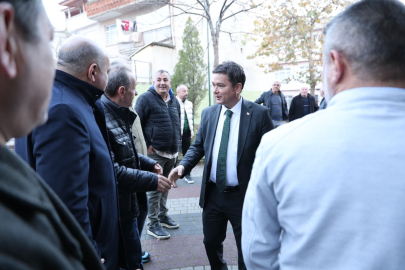 Başkan Aydın'dan 46. mahalle buluşmasında hizmet mesajı: "Osmangazi'ye 7/24 hizmet çabası içindeyiz"