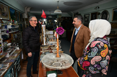 Başkan Yılmaz’dan komşu ziyareti