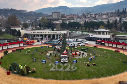 Yeni yıl coşkusu 19 gün boyunca 'Bursa Yeni Yıl Meydanı'nda!