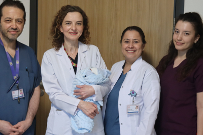 Bursa Şehir Hastanesi tüp bebek merkezi ilk yılında ilk bebeğine kavuştu