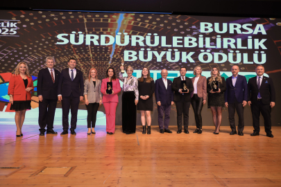 Bursa sürdürülebilirlik ödülleri sahiplerini buldu: Büyük ödül UEDAŞ'ın!