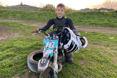 Motokros'un geleceği: 50cc mini kategorisinde Poyraz Kalender genel klasman şampiyonu