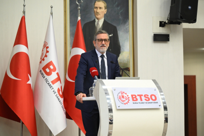 BTSO Başkanı Burkay'dan yeni üyelere mesaj: "İş kurmak bugün her zamankinden daha değerli"