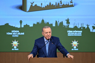 Erdoğan'dan CHP'ye sert eleştiri: "Tek parti zihniyeti Türk Dünyasına şaşı bakmayı sürdürüyor"