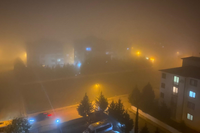 Yenişehir’de yoğun sis: Görüş mesafesi 1 metreye düştü