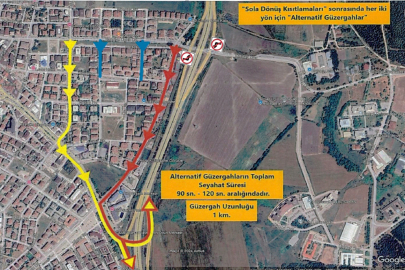 Üniversite-Görükle hattında trafik düzenlemesi