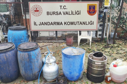Yılbaşı öncesi Bursa’da kaçak içki operasyonu: 495 Litre ele geçirildi