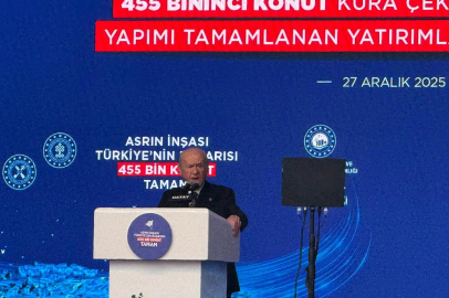 Bahçeli’den Hatay’da tarihi benzetme: "Günümüzün Süleyman’ı Erdoğan, Sinan’ı Murat Kurum’dur"