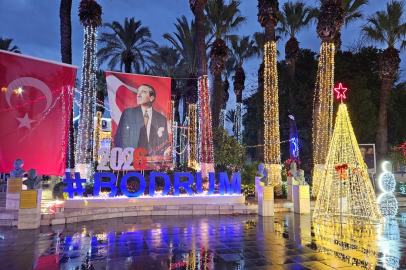 Bodrum'da yılbaşı hareketliliği zirveye ulaştı