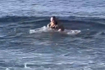 Sıfırın altında deniz keyfi