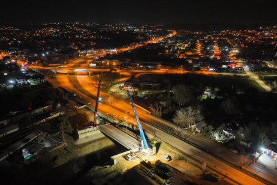 Bursa Büyükşehir’den ulaşım hamlesi: Nilüfer, Osmangazi ve Mudanya’yı bağlayan köprü yükseliyor