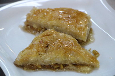 Amasya'nın yeni lezzeti ‘elmalı baklava'