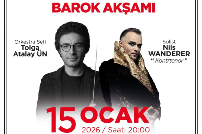 Bursa’da Barok gecesi: Genç Şef Tolga Atalay Ün ve Altın Madalyalı Nils Wanderer sahne alıyor!