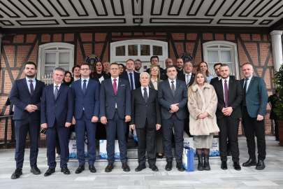 Bursa ile Sırbistan arasında dostluk köprüsü: Başkan Bozbey heyeti ağırladı