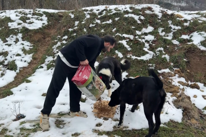 Bursa'da kış gününde yürekleri ısıtan anlar