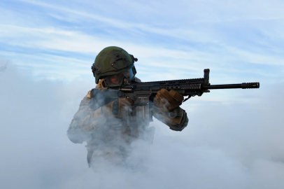 Piyade Okulu’nda gerçek harp şartlarında eğitim