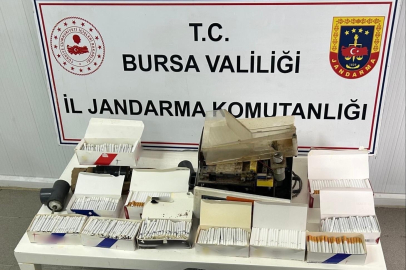 Bursa Jandarmasından kaçak tütün operasyonu