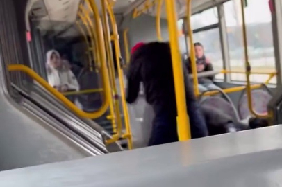 Otobüsün içini boks ringine çeviren şahısın ilginç savunması yok artık dedirtti!